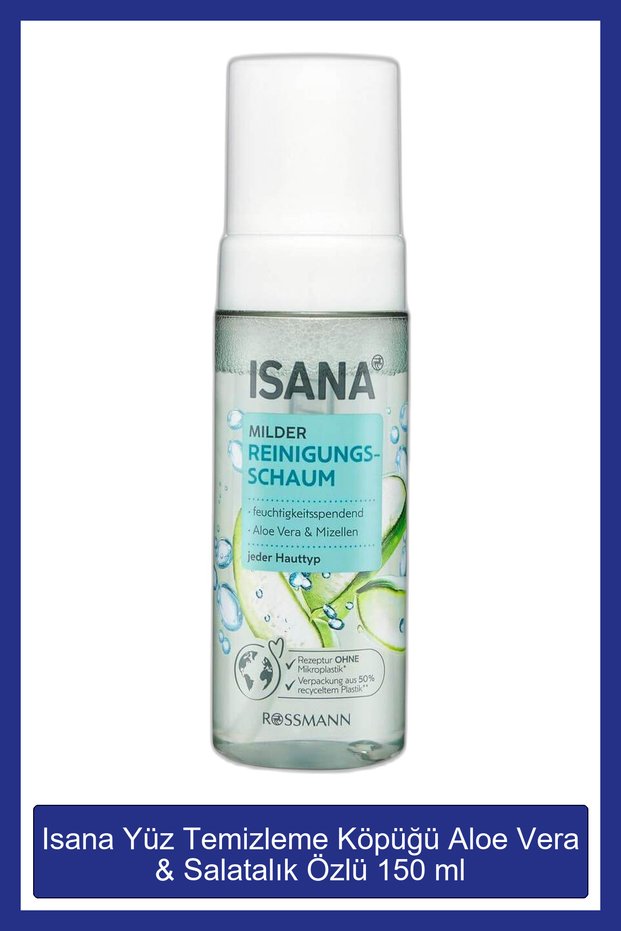 Facial Cleansing Foam with Aloe Vera & Cucumber Extract 150 ml