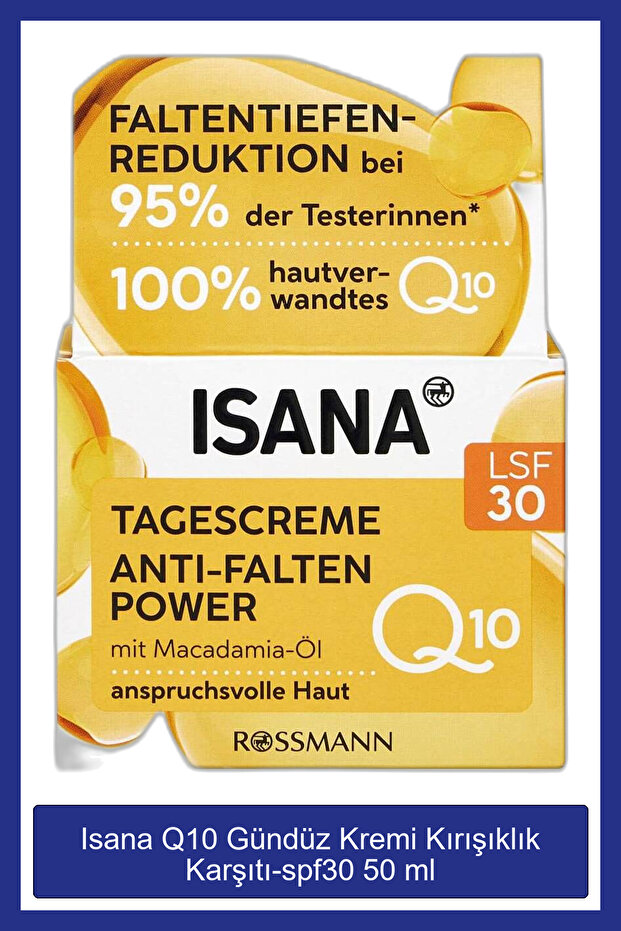 Q10 Gündüz Kremi Kırışıklık Karşıtı-spf30 50 ml - 1