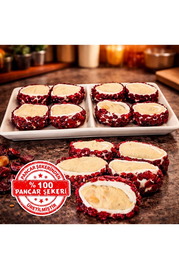 Zereşk Grape Coated Hazelnut Creamy Turkish Delight 1kg