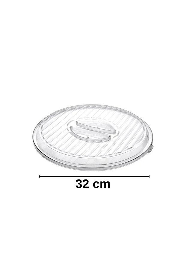 Practical Round Pyrex Lid Transparent - 2