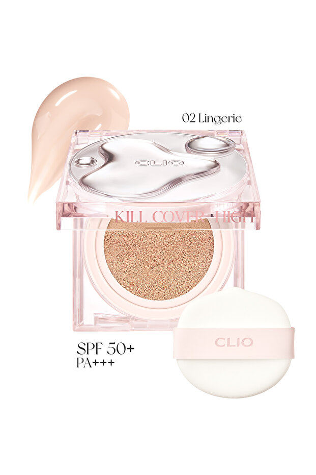 Cushion Kill Cover High-Glow Cushion+Refill Spf50+ Pa++++ 2 Lingerie That Provides Moisture and Shine