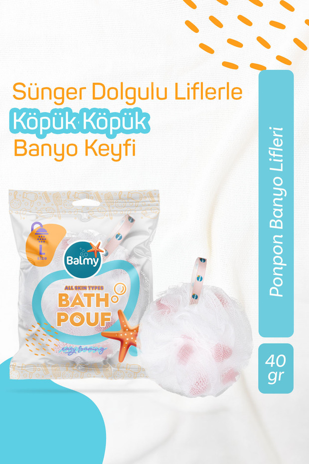 Banyo Lifi Large Pembe Yıldız - 1