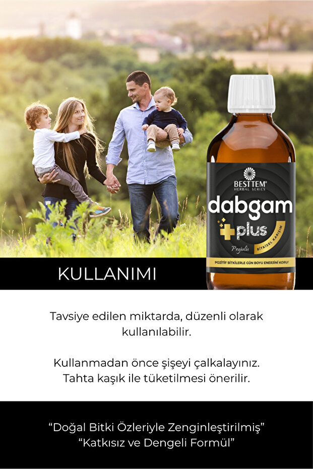 Dabgam Plus Herbal Blend – Natural Support with Propolis Extract | 100 ml - 3