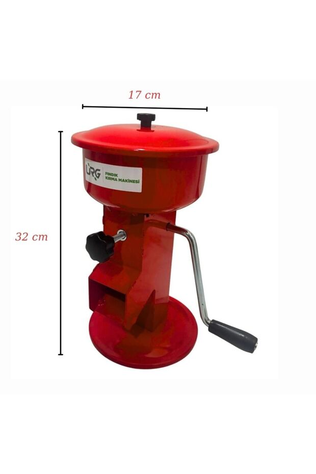 Practical Home Type Metal Nut and Walnut Cracking Machine Red - 6