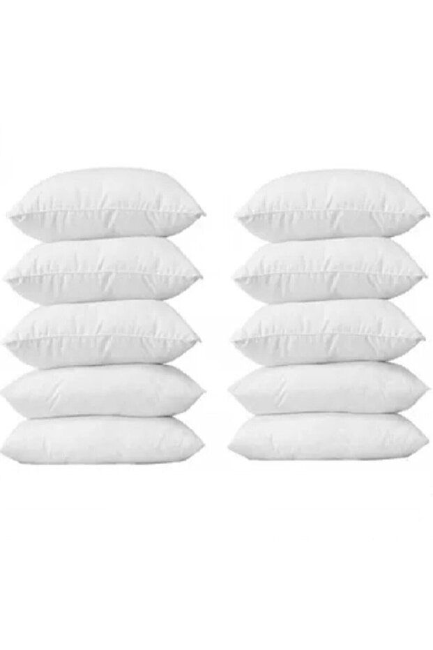 Inner Pillow Case Zippered 10 Pieces Cotton Lining 50X70 cm Liquid Proof Quilted