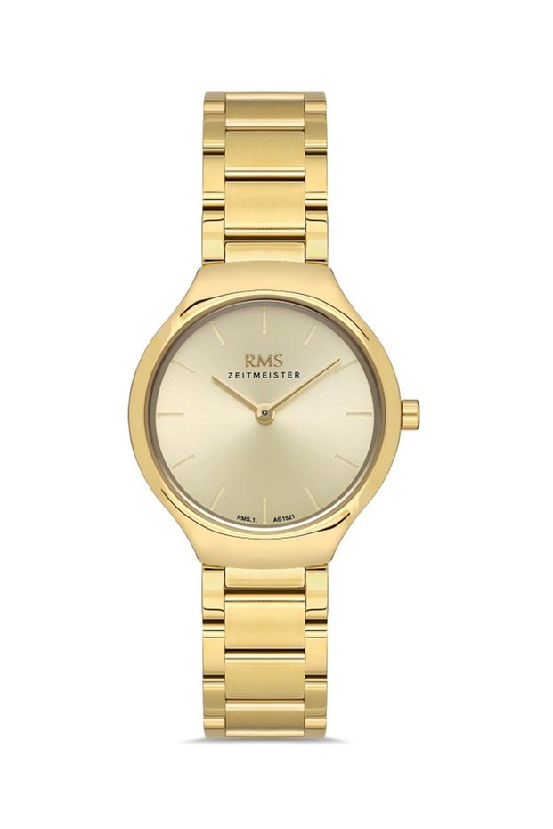 Rms Zeitmeister Rms.1.Ag1521.04 Gold Women's Wristwatch