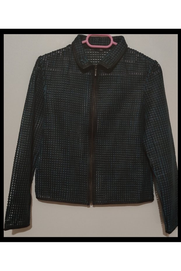 Women's Jacket Pcs Is Made of Genuine Leather, Special Weaving – It Reveals the Aesthetic Soul of the Local, National, and Female Identity.