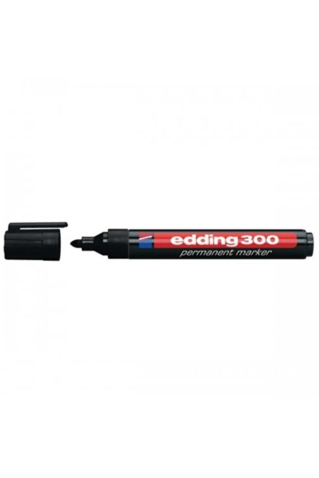 قلم تحديد أسود (e-300) عبوة من 10 قطع