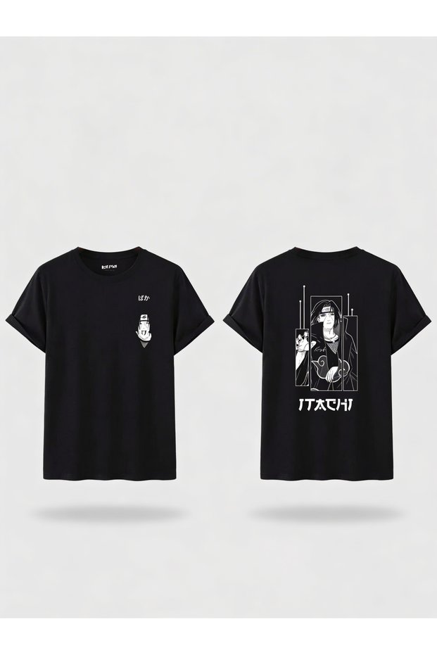 Itachi Printed T-Shirt, Premium Quality Unisex Children's / Adult's (with Surprise Gift)