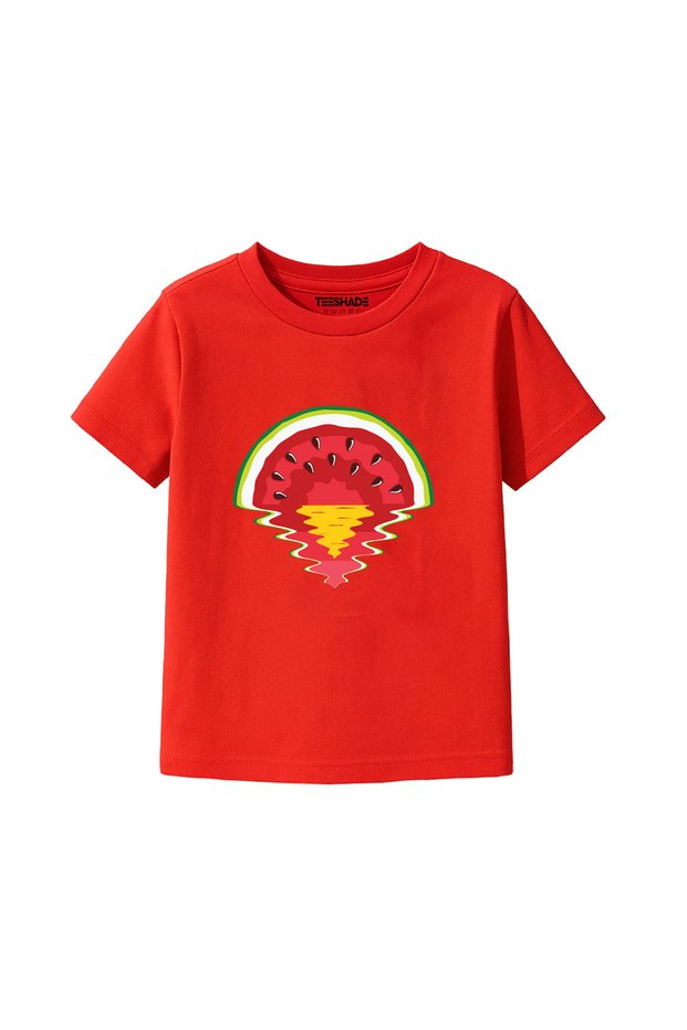 Watermellon Sunset T-Shirt for Unisex Kids 100% Cotton, Multiple Colors – Sizes 0-16 Years