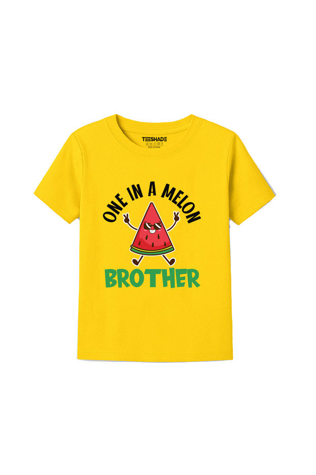 One In A Melon Brother T-Shirt for Unisex Kids 100% Cotton, Multiple Colors – Sizes 0-16 Years