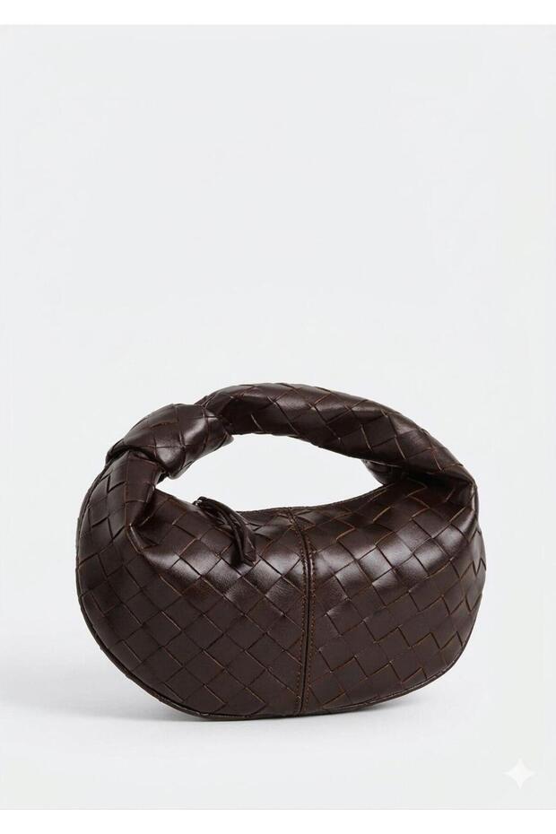 Knot Detailed Hobo Bag 29X20Cm