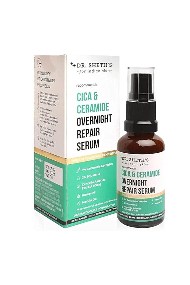 DR SHETH'S CICA AND CERAMIDE SERUM 30ML