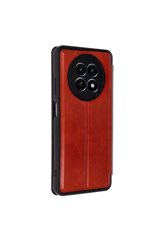 Realme 12 5g Case Flip Cover - Red