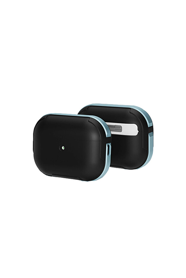 حافظة Airpods Pro 2 (الجيل الثاني) Mo-a8 Armor - باللون الأزرق سييرا ILKEL-RSITDK4