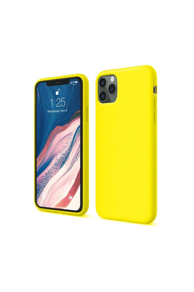 Apple iPhone 11 Pro Case First Silicone - Yellow