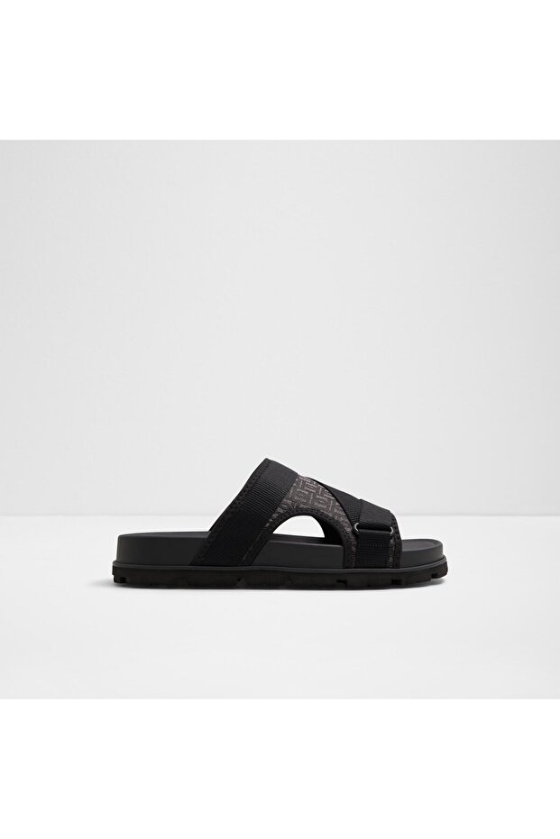 Deniels Mens Black Sandals
