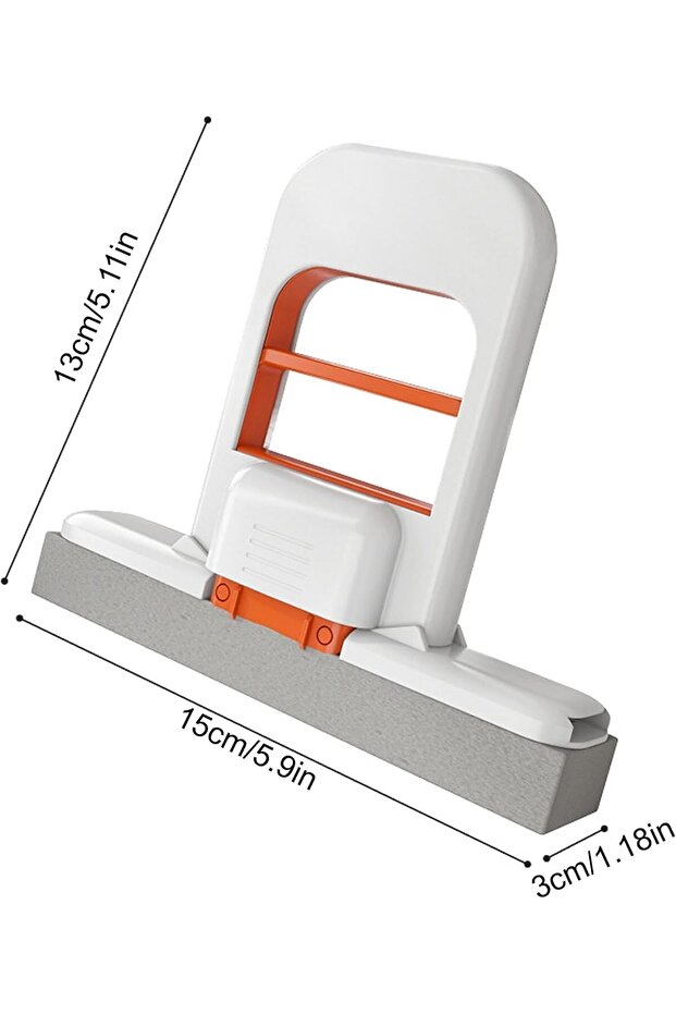 Mini Foldable Desktop Mop, Portable, Self-Squeezing Design
