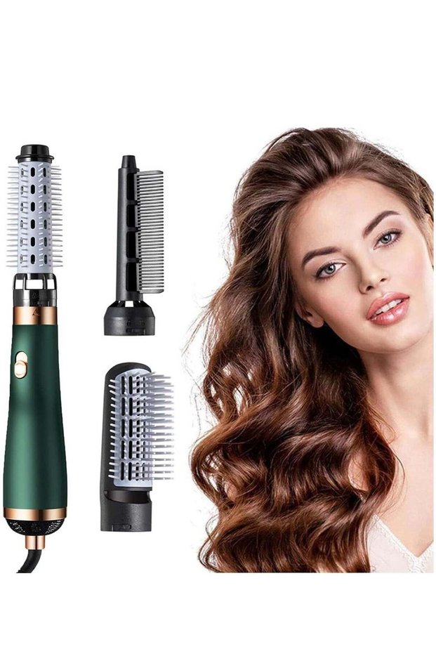 3 in 1 Hair Dryer Brushes Electric Blow Rotating Hot Air Comb For Curler Straightener Professional N