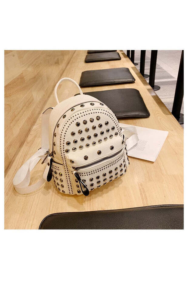 Rucsac alb Tinte - S