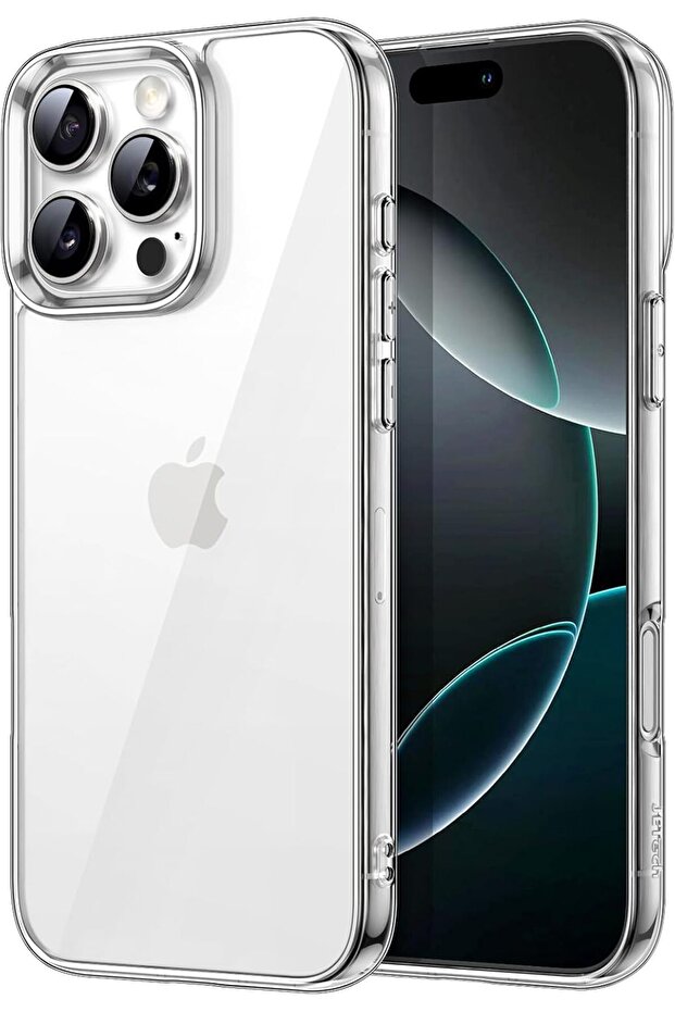 غطاء حماية من ZTECH لهاتف آيفون 16 برو مقاس 6.3 بوصة، غلاف واقي مضاد للخدوش ومقاوم للاصفرار ومضاد للصدمات