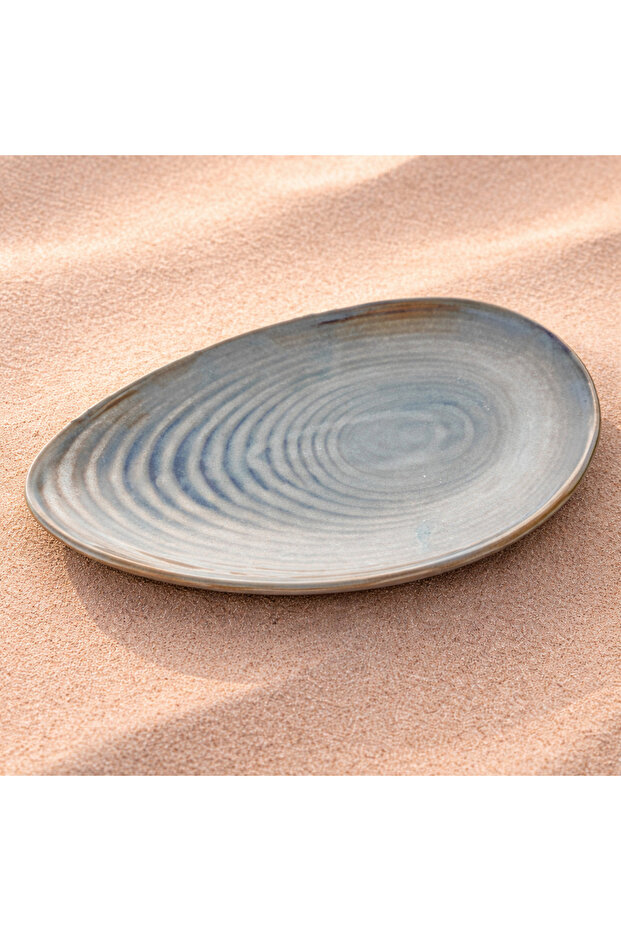 Olive Halo – Handcrafted Ceramic Oval Platter