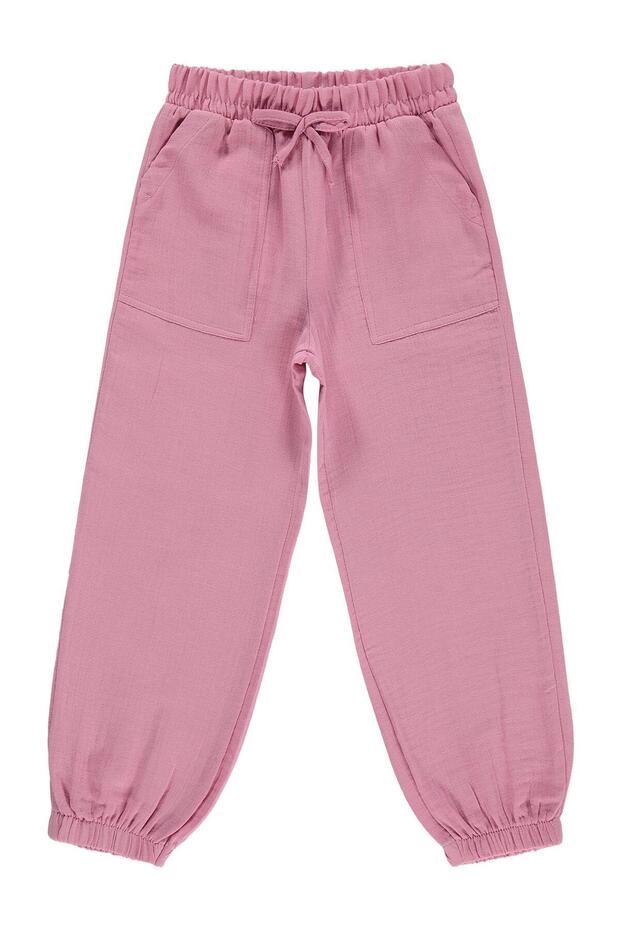 Jogger Pants for Ages 6-9 - Pink