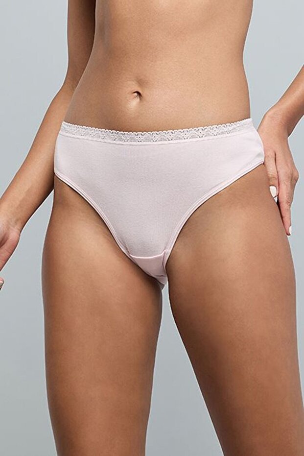 5 Pack Solid Bikini Briefs - 8