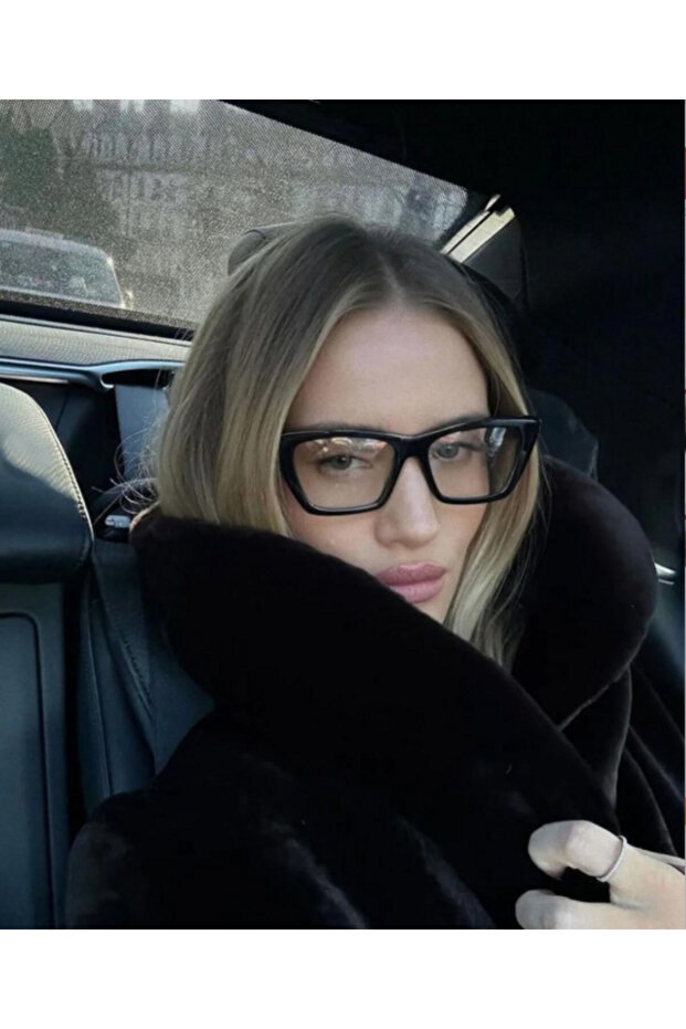 نظارات نسائية زرقاء اللون للحماية من الضوء، إطار خفيف الوزن 55 EKARTMAN