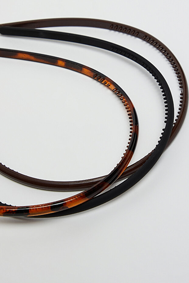 3 Pack Slim Headbands - 4