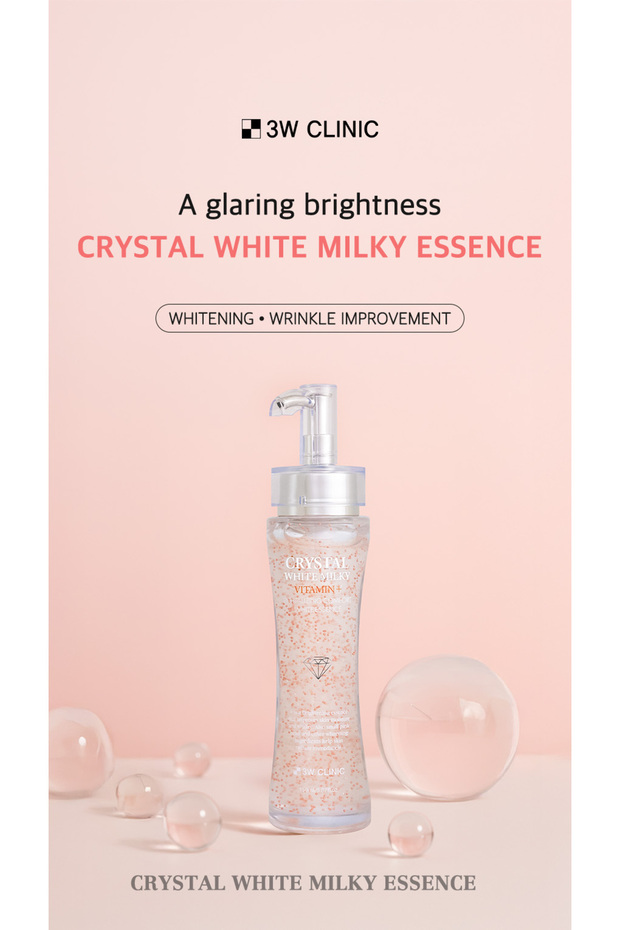 CRYSTAL WHITE MILKY ESSENCE VITAMIN+