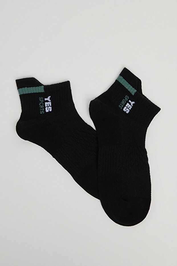 3 Pack Printed Ankle Socks - 2