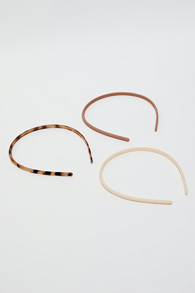 3 Pack Slim Headbands - 2