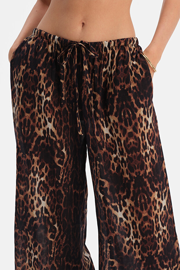 Multicolor Leopard Pants - 5