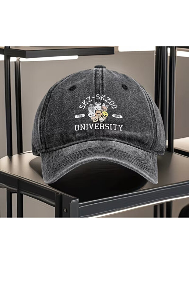 Washable Vintage K-Pop Skzoo Stray Kids Printed Unisex Hat