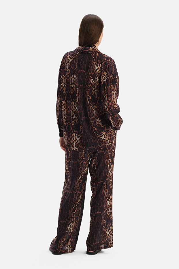 Multicolor Leopard Shirt - 3