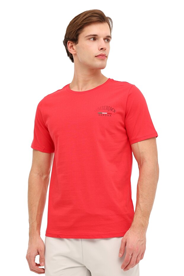 Ml Ezio 11Itl1088 6Fx Men's T-Shirt A102202923 Red