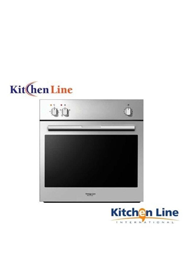 فرن غاز مدمج 60 سم من الفولاذ المقاوم للصدأ موديل KL-G 604