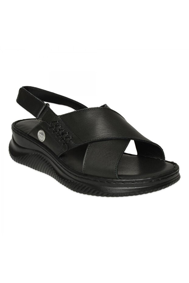 D26Ys-5320 Daily Black Women's Sandals