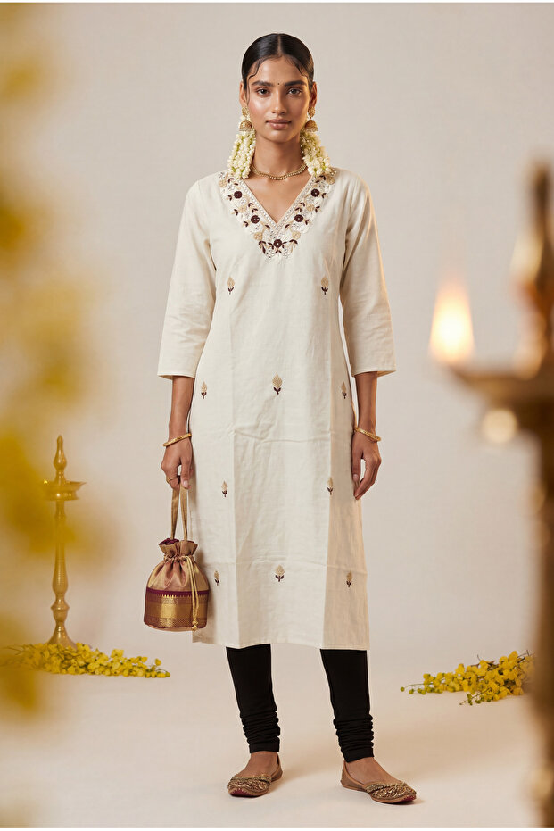 Ladies Rayon Kurti Long Sleeve