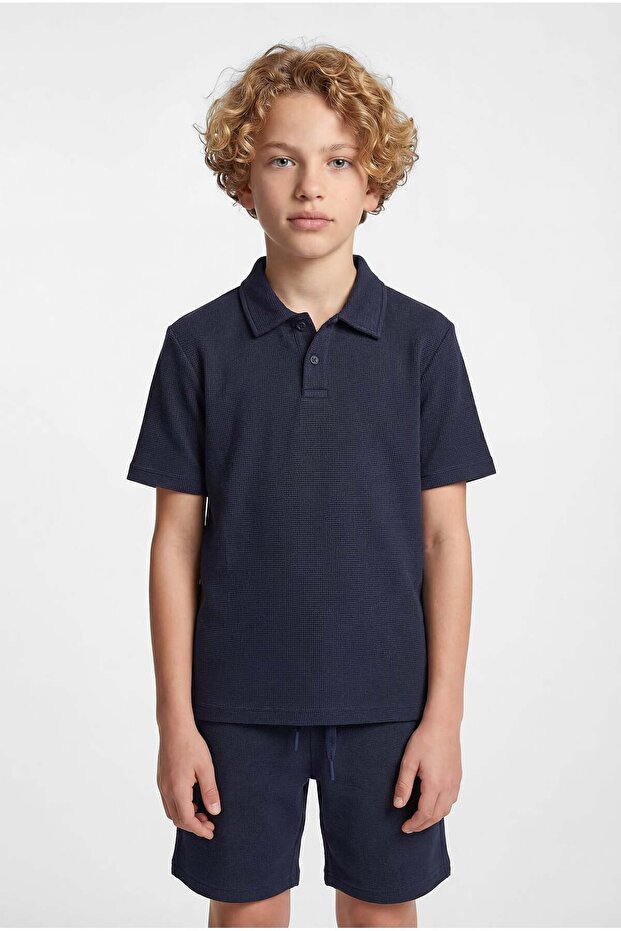Boy's Polo Neck T-shirt