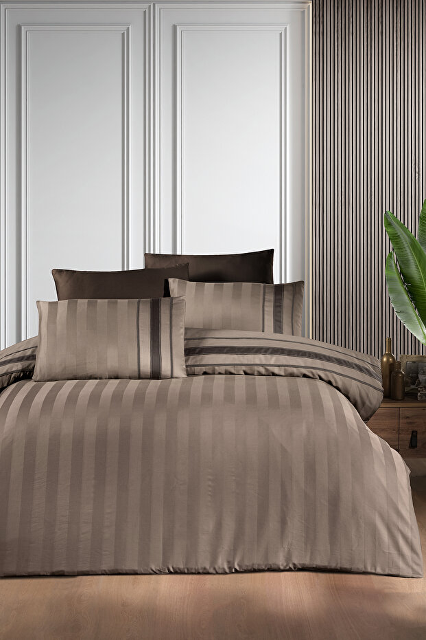 Artwel 100% Cotton 200 Tc (80 Thread) Deluxe Satin Single Duvet Cover Set