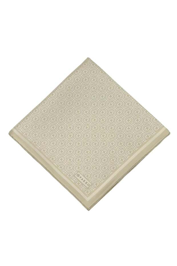 Twill Silk Scarf - New Monogram - Cream Yellow