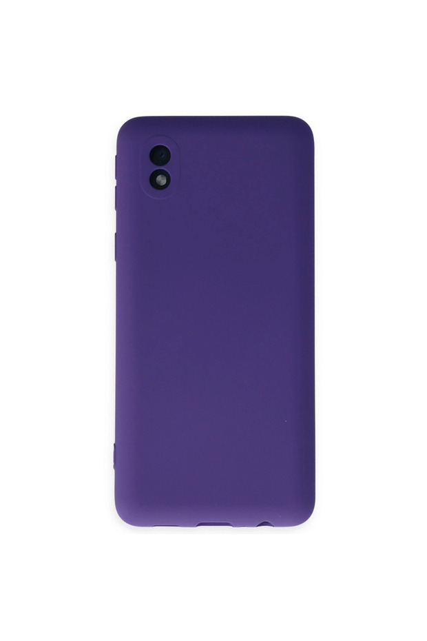 Samsung Galaxy A01 Core Case Nano Velvet Silicone Inside - Purple