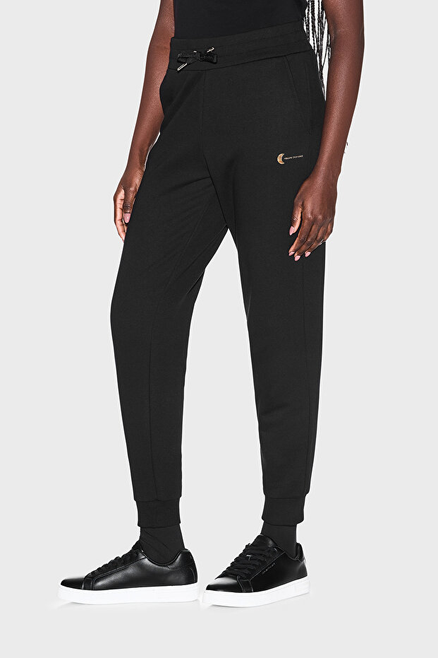 Cotton Relaxed Fit Elastic Cuff Jogger Trousers Pants Xw001848 Af18853 Uc