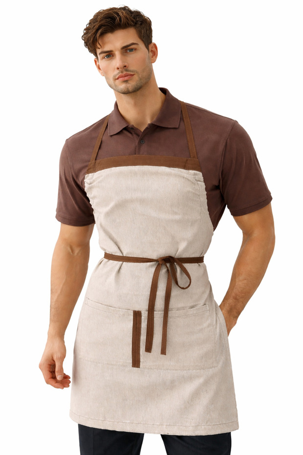 Barista Chef Apron Special Design Drawstring