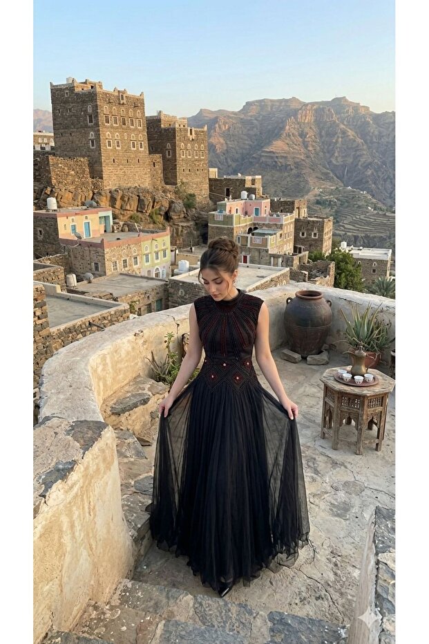 فستان سهره اسود