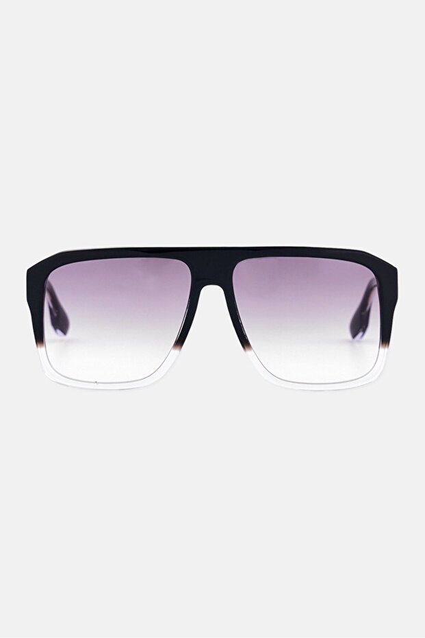 Women VB671S 009 Square Sunglasses, Black - 1