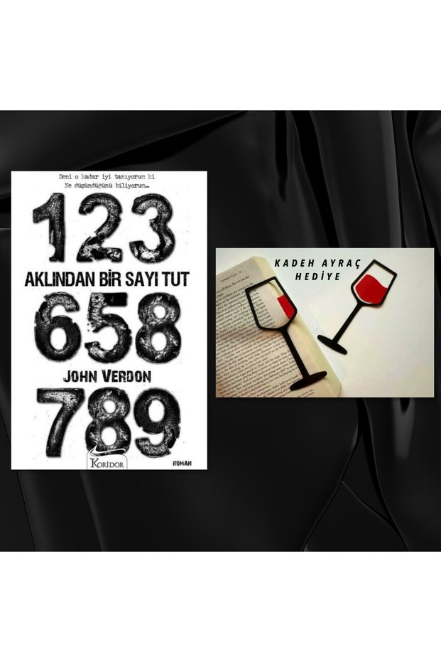 AKLINDAN BİR SAYI TUT / KADEH FİGÜRLÜ KİTAP AYRACI HEDİYE