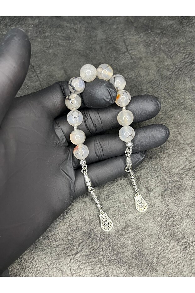 Zaza Sallamalık High-End Agate Natural Stone Prayer Beads